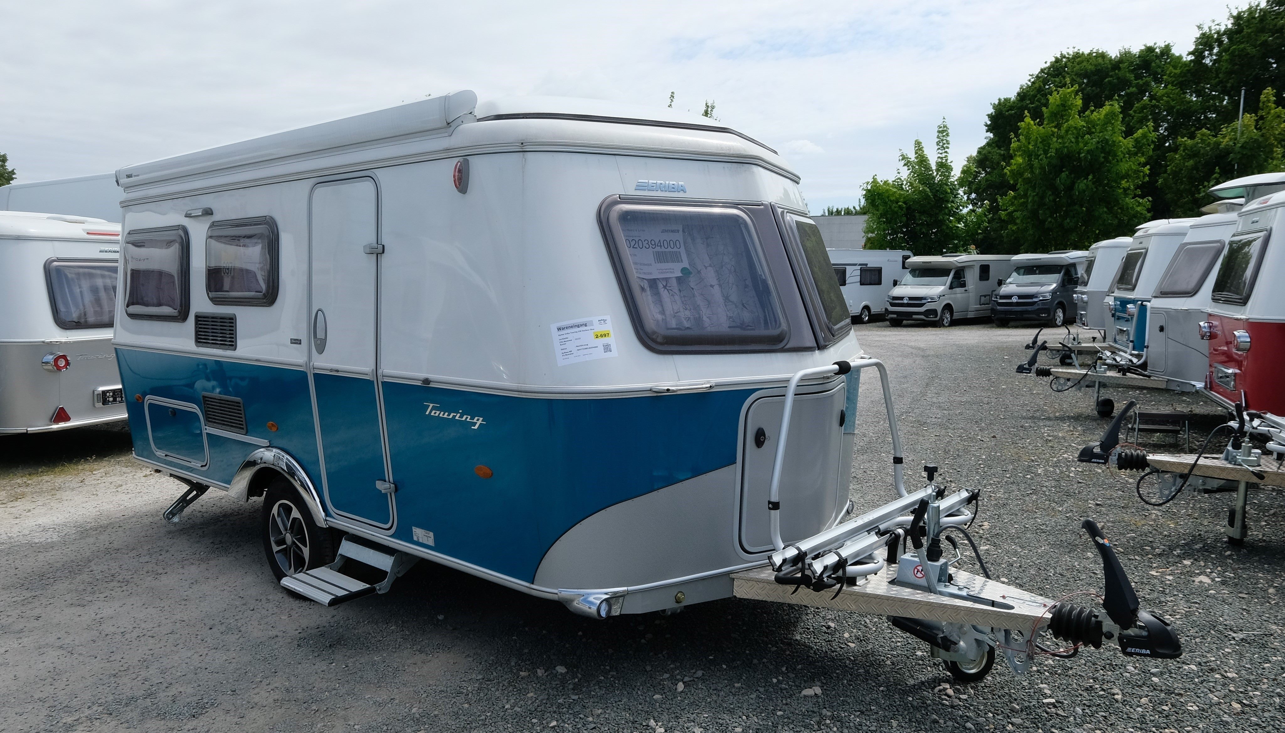 Eriba Touring 530 Harbour Blue