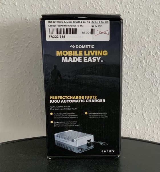 Ladegerät PerfectCharge IU 812