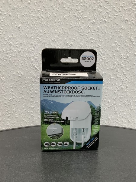 Sat-Außensteckdose