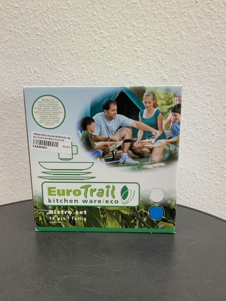 Eco Family Set Bistro blau/weiß